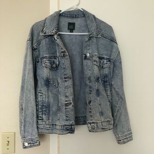 Oversized denim jacket-XS